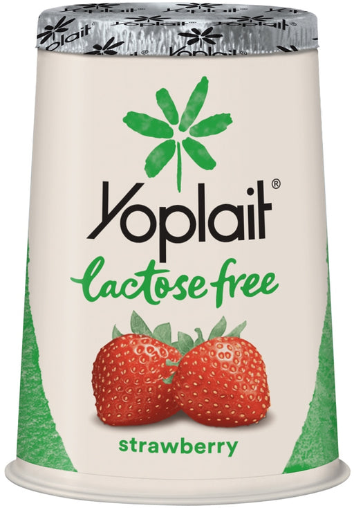 Yoplait Lactose-Free Strawberry Low-Fat Yogurt, 6 oz