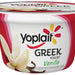 Yoplait Vanilla Greek Blended Fat-Free Yogurt, 5.3 oz