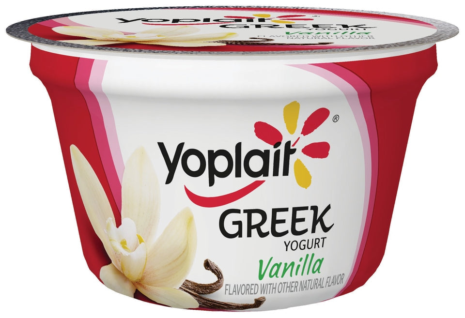 Yoplait Vanilla Greek Blended Fat-Free Yogurt, 5.3 oz