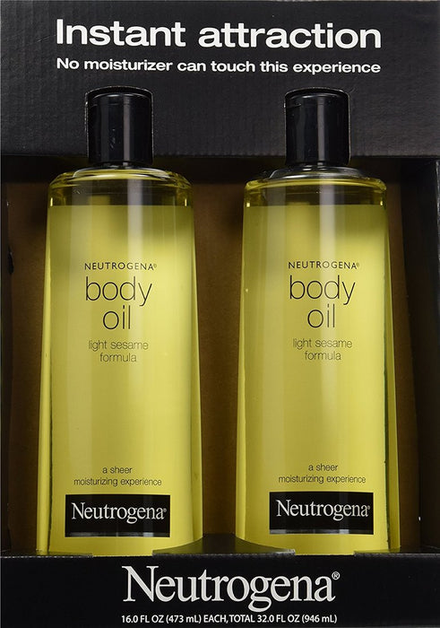 Neutrogena Value 2-Pack Moisturizing Body Oil, 2 ct