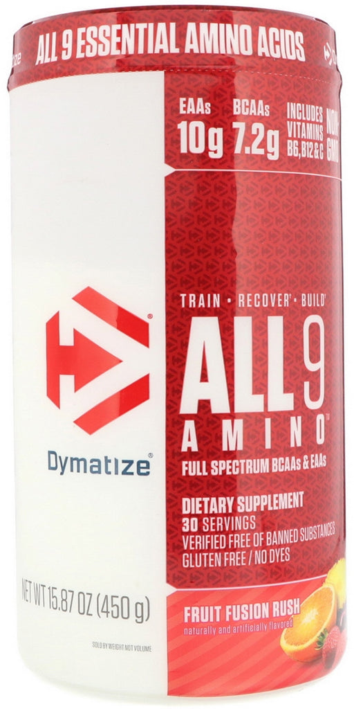 Dymatize All 9 Amino, Fruit Fusion Rush, 450 gr