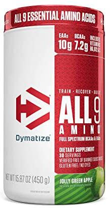 Dymatize All 9 Amino, Jolly Green Apple, 450 gr