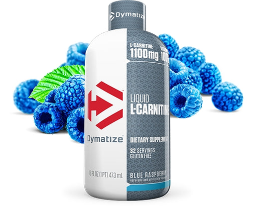 Dymatize Liquid L-Carnitine Advanced Metabolic Support, Blue Raspberry, 16 oz