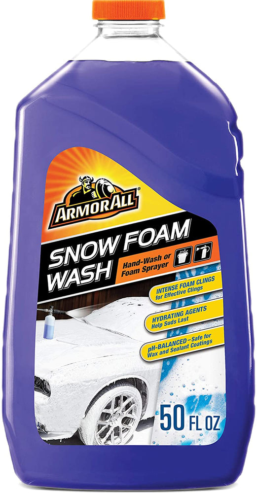 Armor All Snow Foam Wash Cleaning , 50 oz