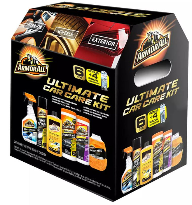 Armor All Ultimate Car Care Set , 6 + 4 pcs