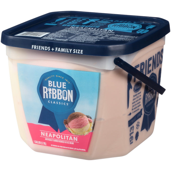 Blue Bunny Blue Ribbon Classics Neapolitan Ice Cream, 3.78 L