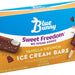 Blue Bunny Sweet Freedom No Sugar Added Vanilla Krunch Ice Cream Bars, 12 ct