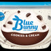 Blue Bunny Cookies n Cream Ice Cream, 48 oz