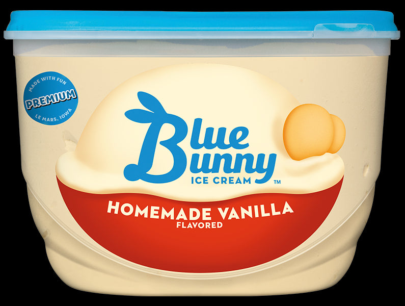 Blue Bunny Home Made Vanilla Ice Cream, 48 oz
