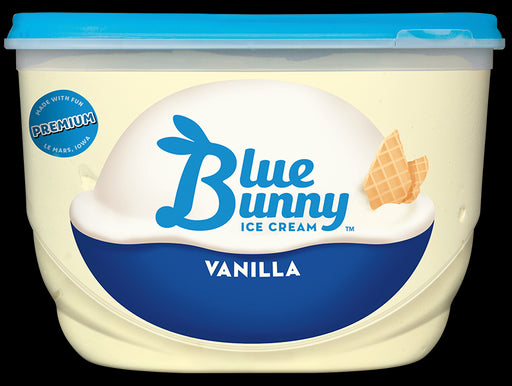 Blue Bunny Vanilla Ice Cream, 48 oz