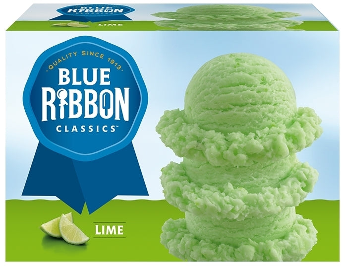 Blue Bunny Classics Fat-Free Lime Sherbet, 56 oz