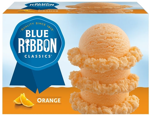 Blue Bunny Classics Fat-Free Orange Sherbet, 56 oz