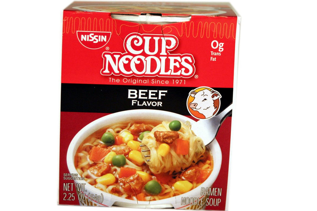 Nissin Beef Noodle Soup , 2.25 oz