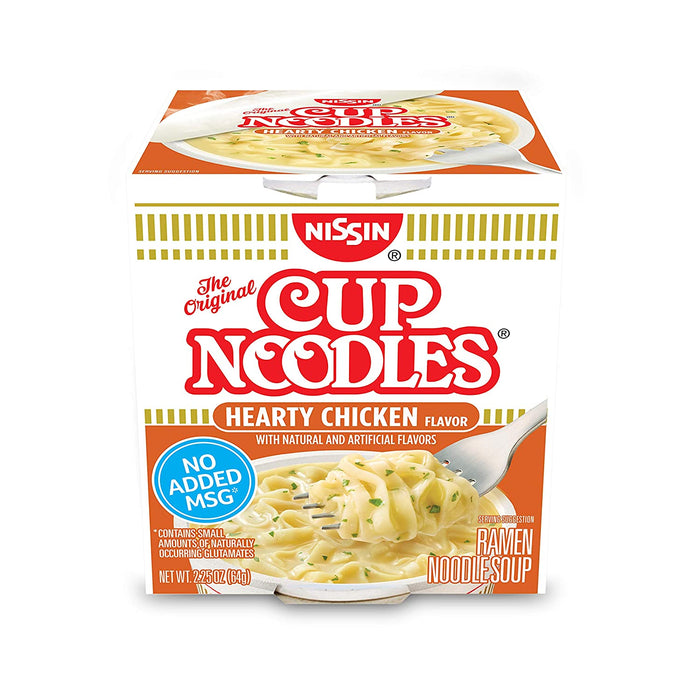 Nissin Cup Noodles Hearty Chicken Flavor , 2.25 oz