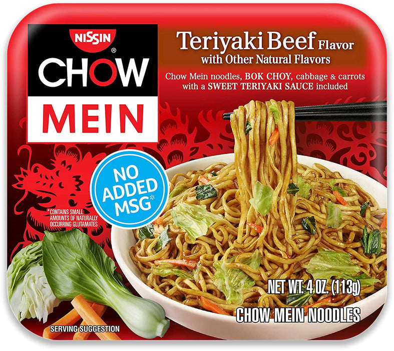 Nissin Original Chow Mein Teriyaki Beef Flavor , 4 oz