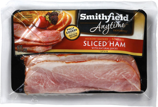 Smithfield Hickory Smoked Sliced Ham, 340 gr