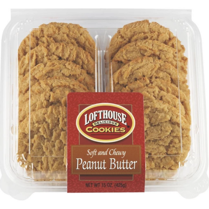 Lofthouse Peanut Butter Cookies , 15 oz