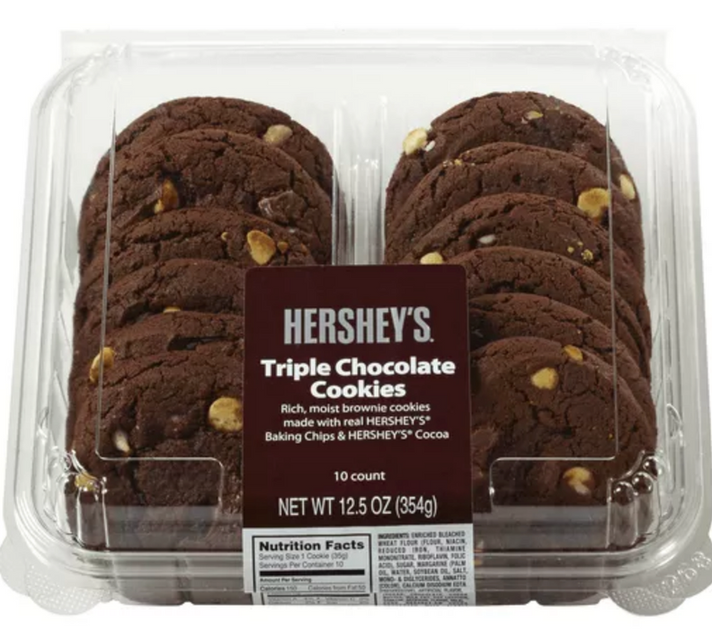 Lofthouse Hershey's Triple Chocolate Cookies, 13.5 oz