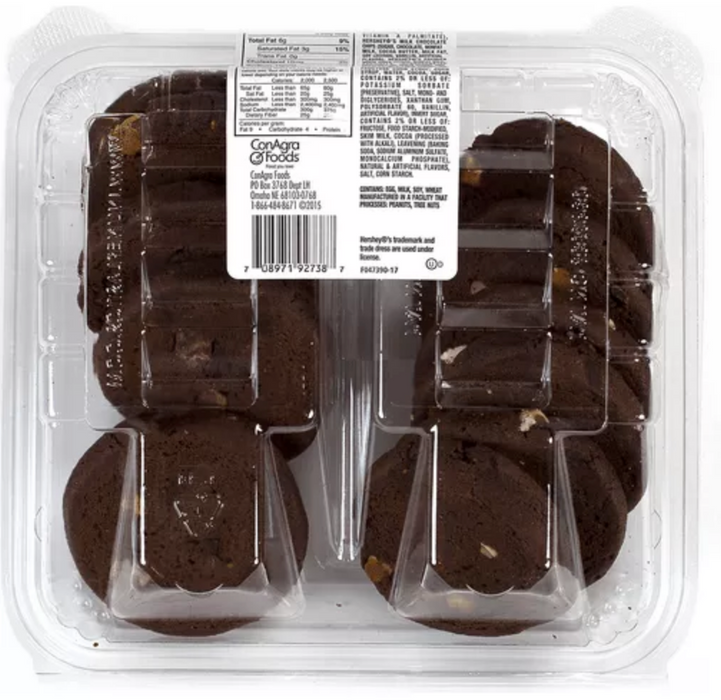 Lofthouse Hershey's Triple Chocolate Cookies, 13.5 oz