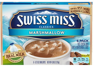 Swiss Miss Cocoa Mix, Marshmellow, 6 ct