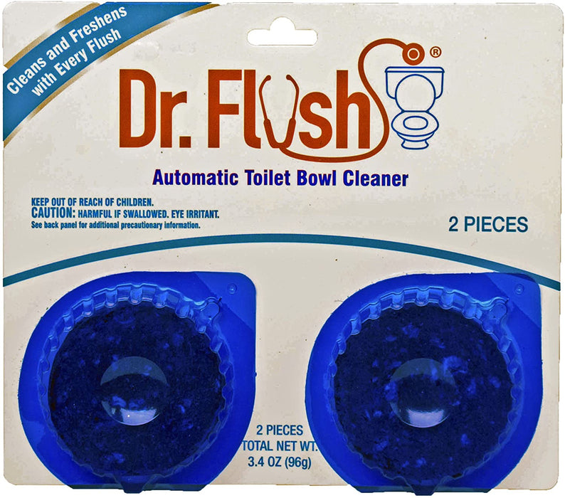 Dr. Flush Automatic Toilet Bowl Cleaner, 2 ct