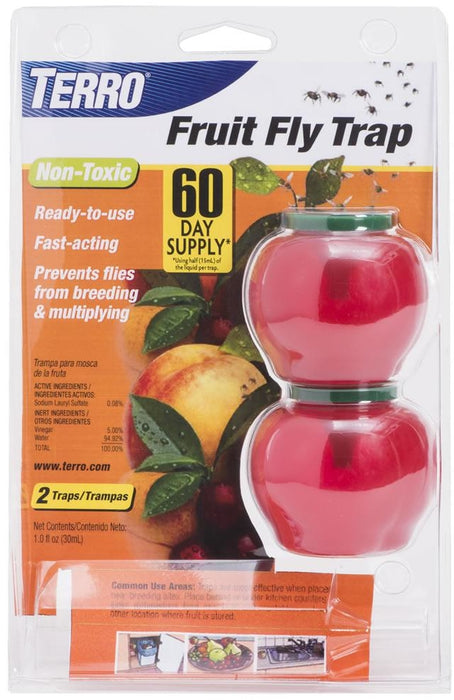 Terro Fruit Fly Trap, 2 ct