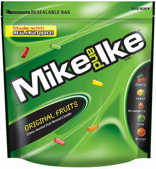 Mike and Ike Chewy Assorted Fruit Flavored Candies, 54 oz