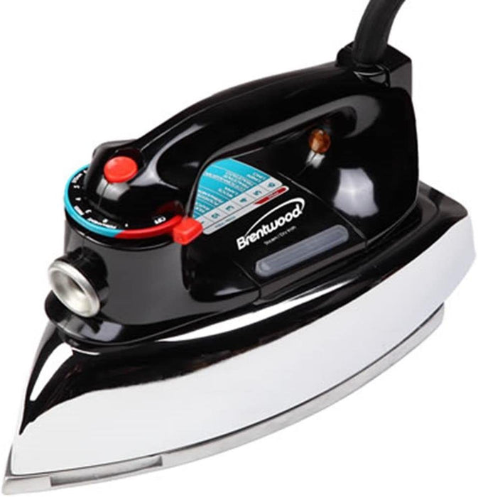 Brentwood MPI-70 Classic Non-Stick Steam/Dry Iron, 1100 W