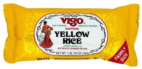 Vigo Yellow Rice, Family Size, 454 gr (16 oz)