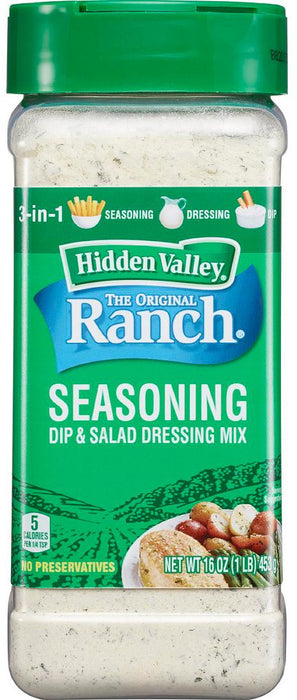 Hidden Valley Ranch Dry Seasoning, 16 oz