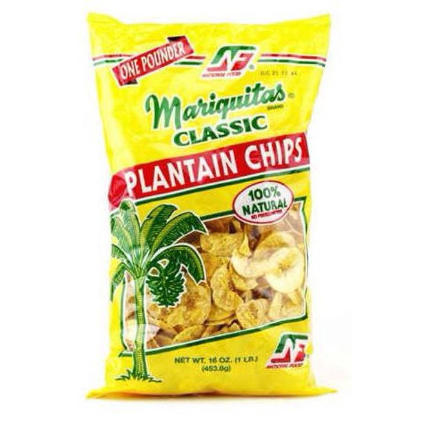 Mariquitas Plantain Chips , 16 oz