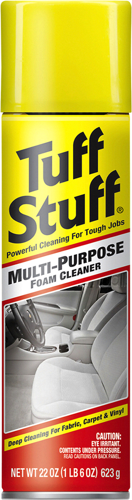  Tuff Stuff Multi-Purpose Foam Cleaner, Use on Car Interior,  Furniture, Carpet, 22 Oz Each : Automotive