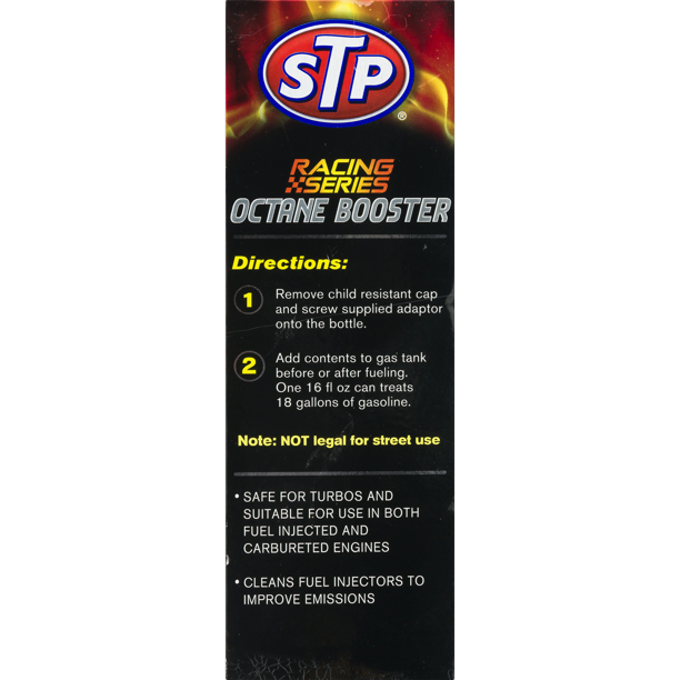 STP Series Octane Booster Fluid, 16 oz