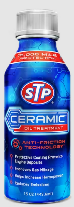 STP Ceramic Oil Treatment Fluid , 15 oz