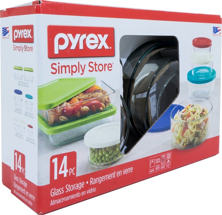 Pyrex Simply Store Set, 14 pc