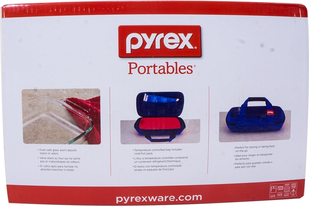 Pyrex Portables Glass Bakeware, 6 ct