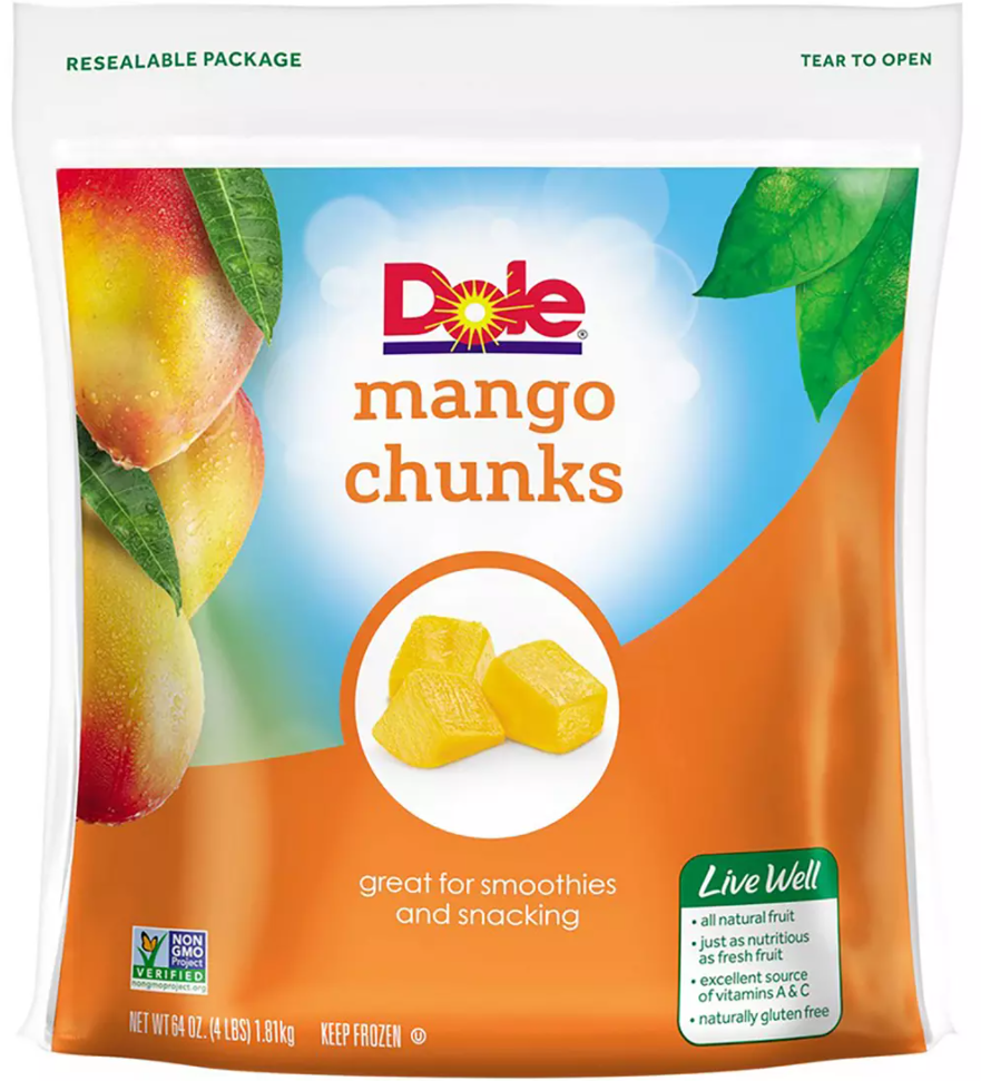 Dole Mango Chunks, 64 oz