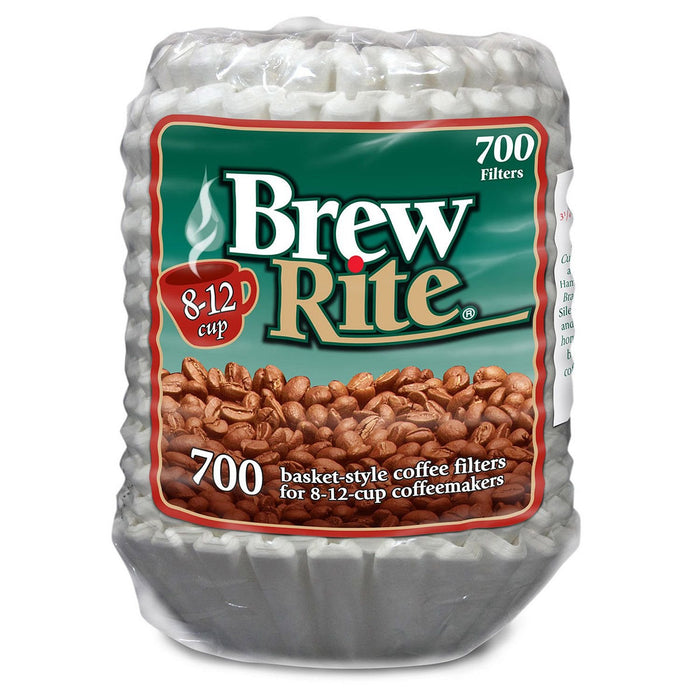 Brew Rite 8-12 Cup Coffee Filters, 700 ct