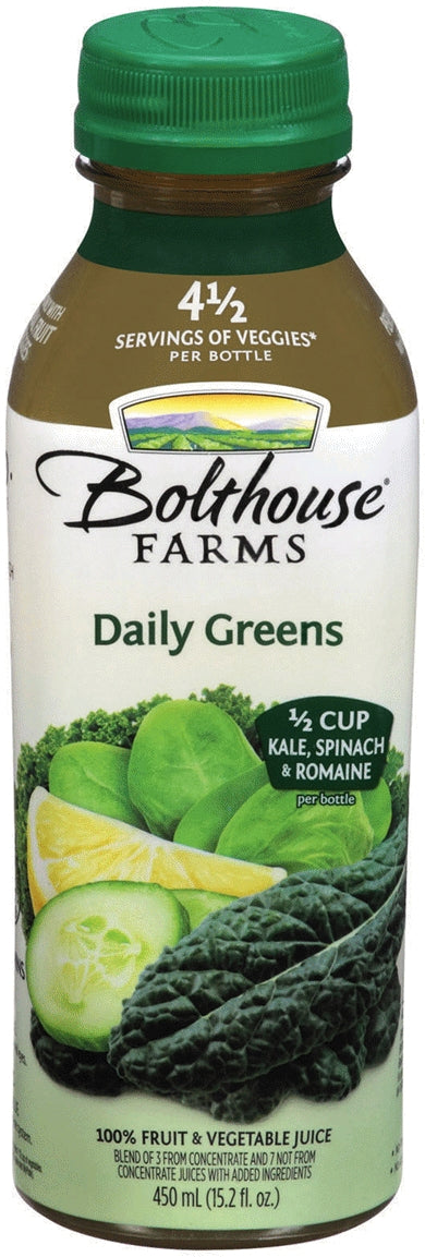 Bolthouse Farms Daily Greens Smoothie, 450 ml