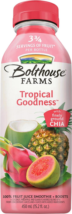 Bolthouse Farms Tropical Goodness Fruit Juice Smoothie, 450 ml