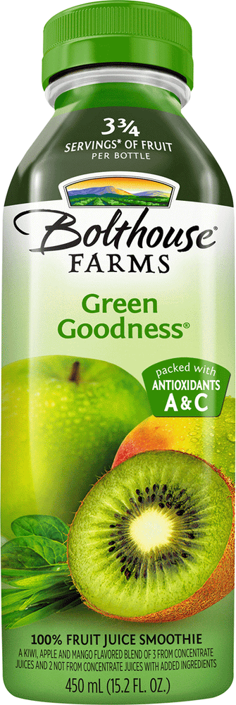 Bolthouse Farms Green Goodness Fruit Smoothie, 450 ml