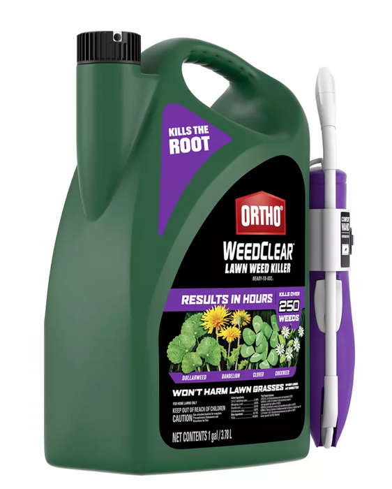 Ortho WeedClear Lawn Weed Killer Ready-To-Use With Comfort Wand, 1 gl