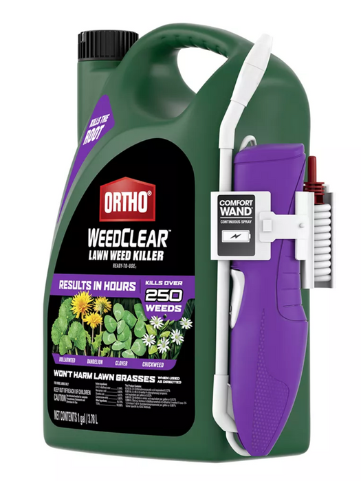 Ortho WeedClear Lawn Weed Killer Ready-To-Use With Comfort Wand, 1 gl