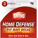 Ortho Home Defense Fly Bait Decal for Windows, 2 designs