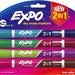 Expo Dual Ended 8 Colors Dry Erase Markers, 4 ct