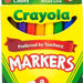 Crayola Broad Line Markers in Classic Colors, 8 ct