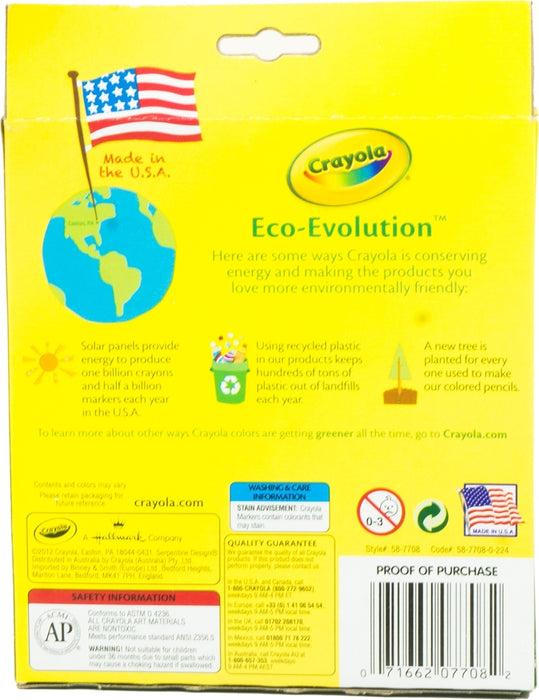 Crayola Broad Line Markers in Classic Colors, 8 ct