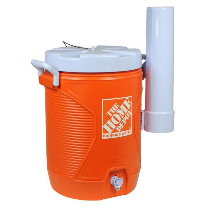 The Home Depot Water Jug with Cups Holder