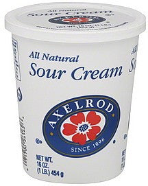 Axelrod Sour Cream, 16 oz