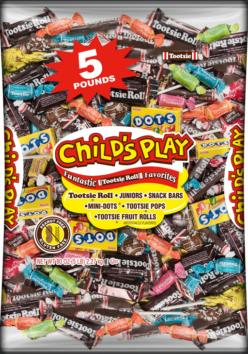 Tootsie Roll Child's Play Candy Variety Pack, 5 lbs